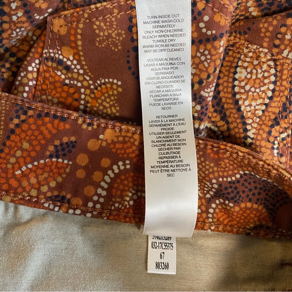 Chico’s Opulent Paisley Jeggings - Picture 8 of 14